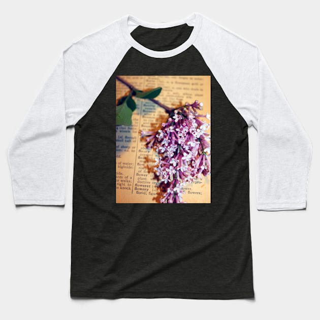 Defining Lilacs Baseball T-Shirt by ninasilver